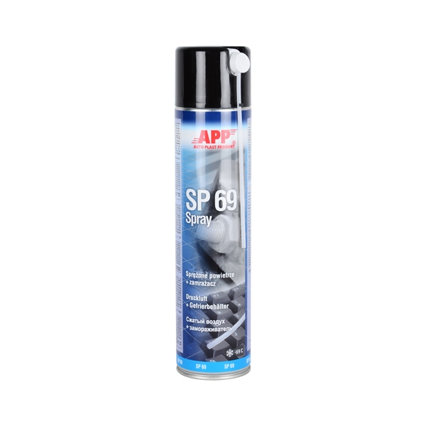 Druckluft- + Kälte-Spray APP SP 69 Spray 600 ml